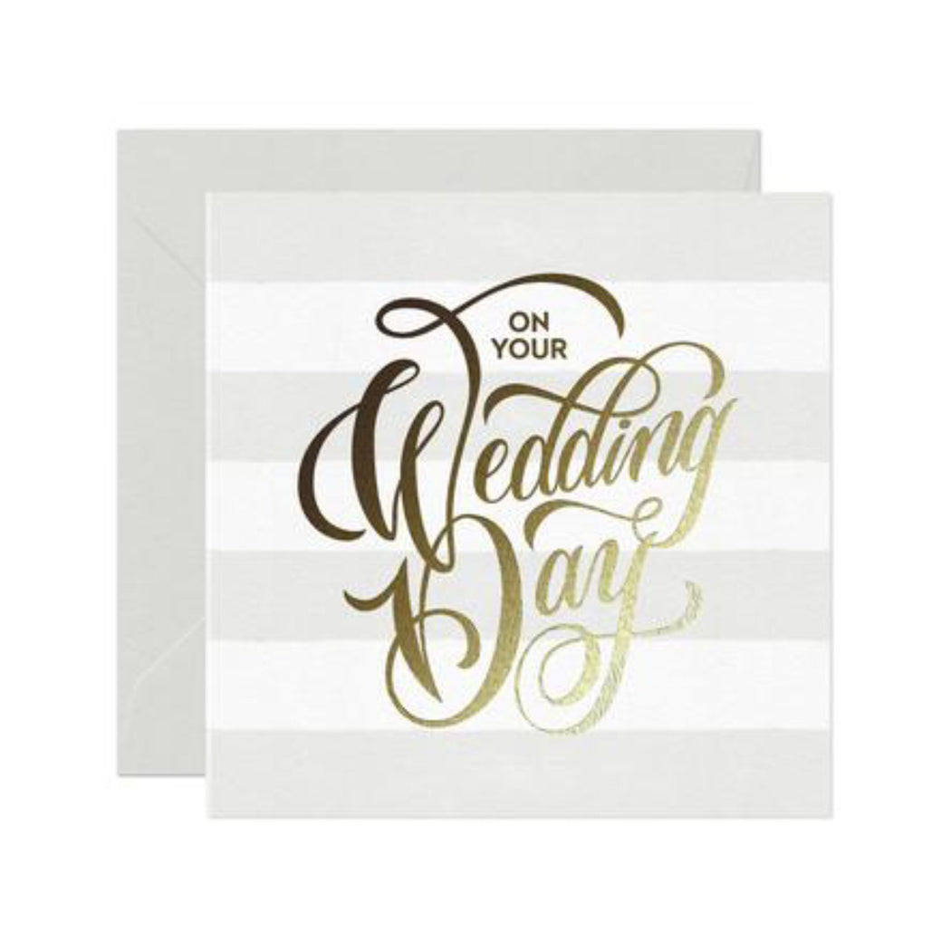 On Your Wedding Day
