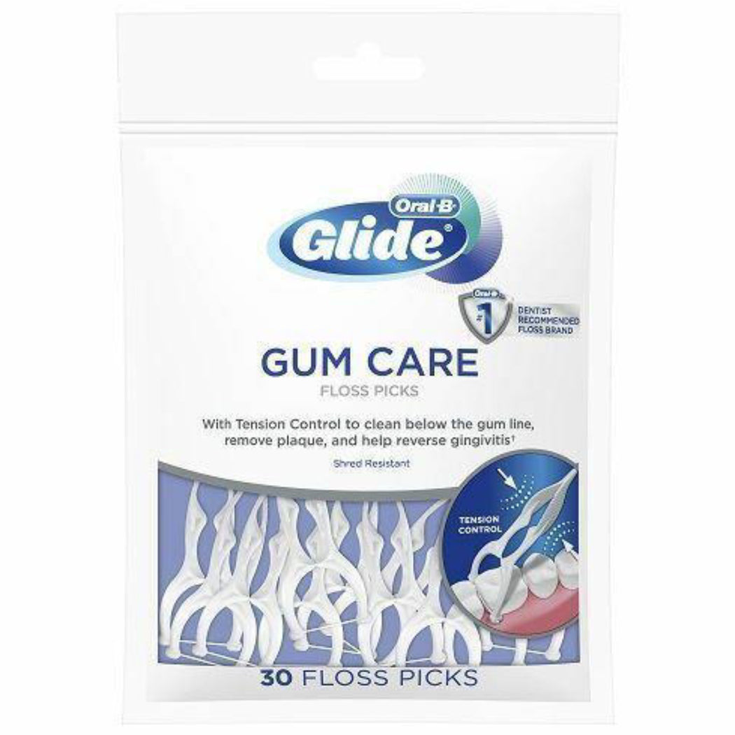 Oral-B Floss Picks Glide Pro-Health Clinical Protection  pk 30