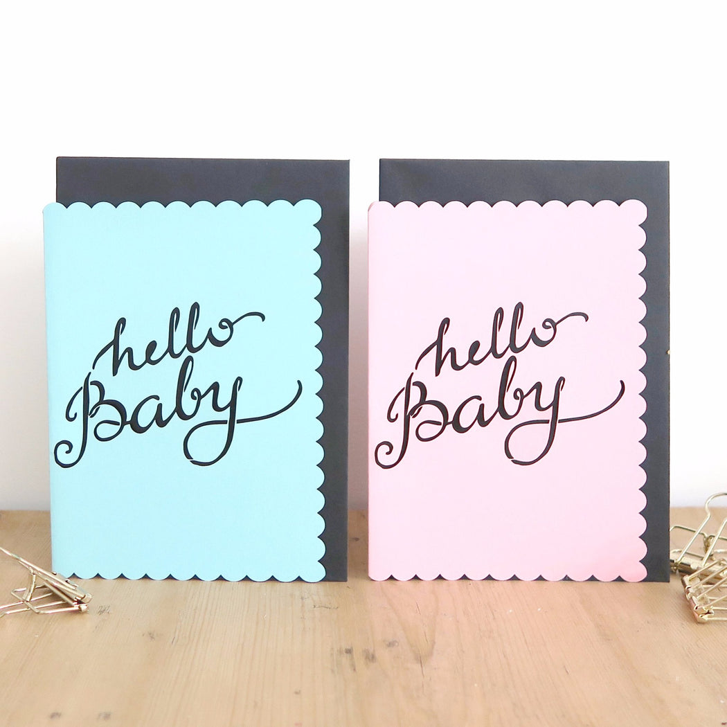 Hello Baby - Blue