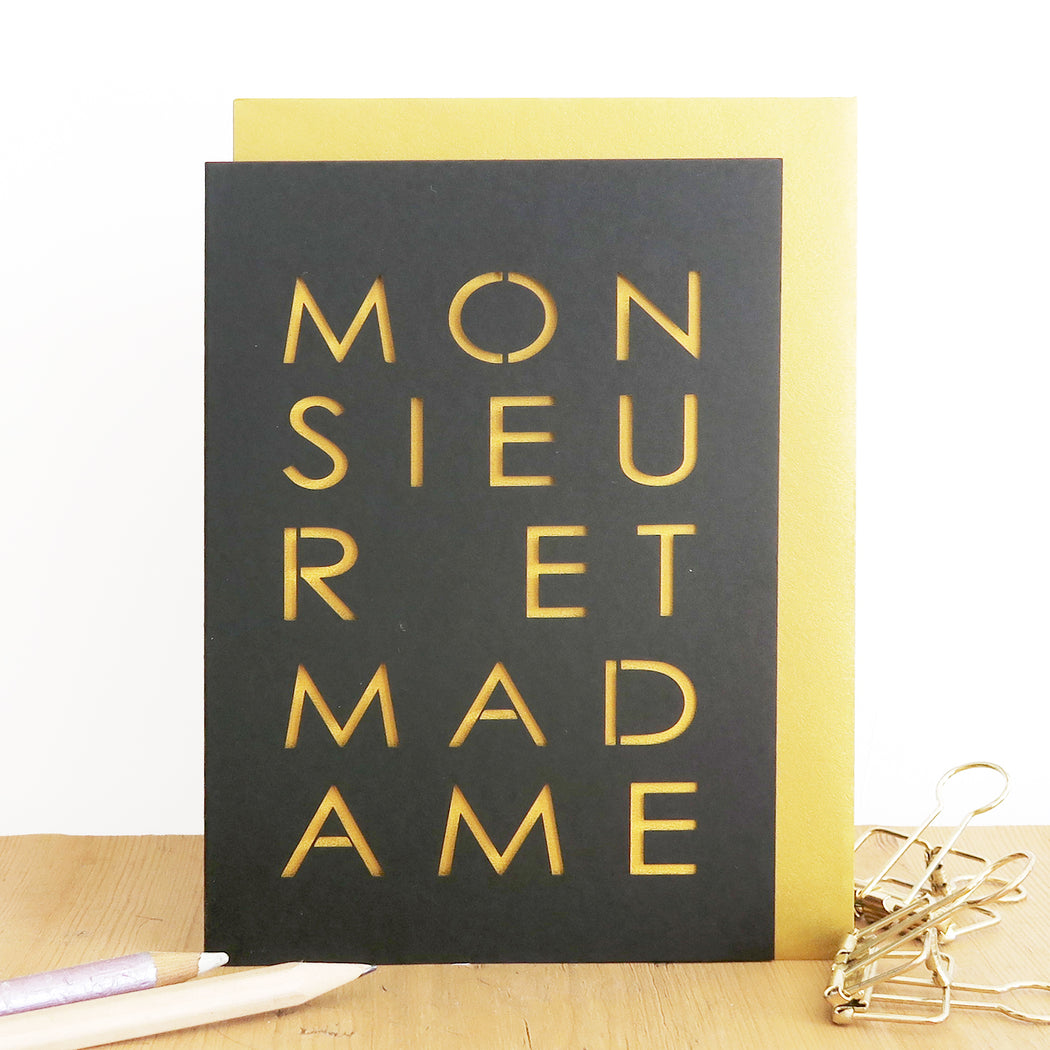 Monsieur et Madame
