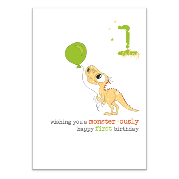 First Birthday Green