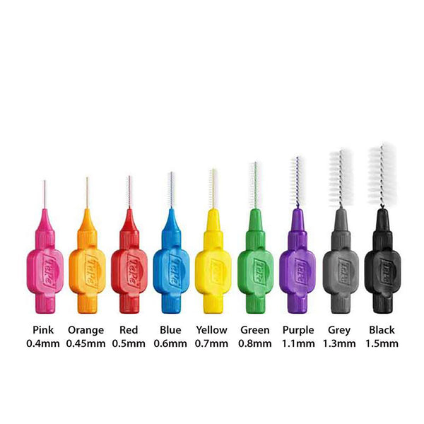 TePe Interdental Brush 7 Grey pk 8