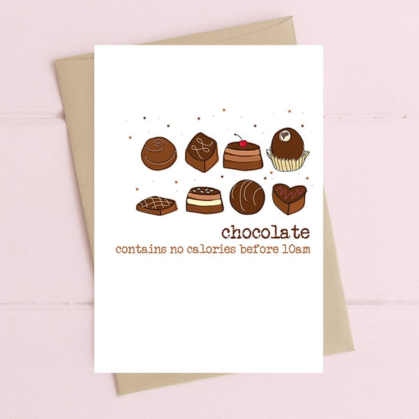 Chocolate no calories